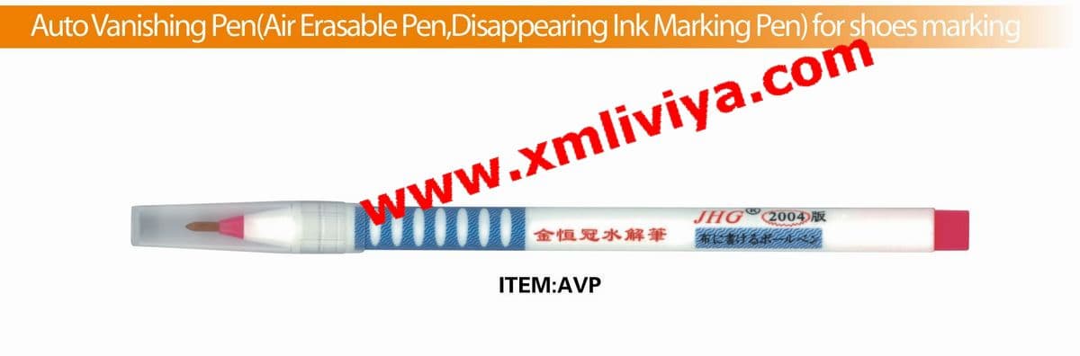 Auto Vanishing Pen-Air Erasable Pen-Disappearing Ink Marking Pen- for shoes marking